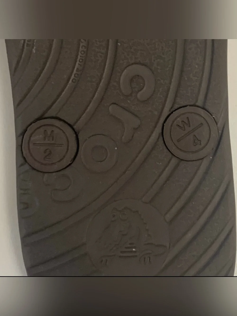 CROCS Kid's Crocband Flip Flop Sandals ~ J3 (2M/4W)